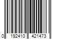 Barcode Image for UPC code 0192410421473