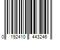 Barcode Image for UPC code 0192410443246