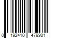 Barcode Image for UPC code 0192410479931