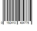 Barcode Image for UPC code 0192410484775