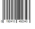 Barcode Image for UPC code 0192410492343