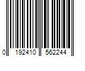 Barcode Image for UPC code 0192410562244