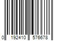 Barcode Image for UPC code 0192410576678