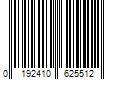 Barcode Image for UPC code 0192410625512