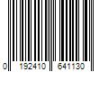 Barcode Image for UPC code 0192410641130