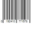 Barcode Image for UPC code 0192410771578