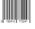 Barcode Image for UPC code 0192410772247