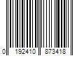 Barcode Image for UPC code 0192410873418