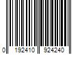 Barcode Image for UPC code 0192410924240