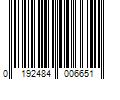 Barcode Image for UPC code 0192484006651