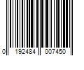 Barcode Image for UPC code 0192484007450