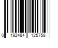 Barcode Image for UPC code 0192484125758