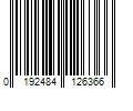 Barcode Image for UPC code 0192484126366