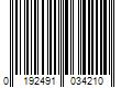 Barcode Image for UPC code 0192491034210