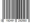 Barcode Image for UPC code 0192491292580