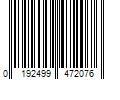 Barcode Image for UPC code 0192499472076