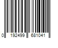 Barcode Image for UPC code 0192499681041