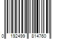 Barcode Image for UPC code 0192499814760