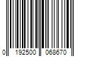 Barcode Image for UPC code 0192500068670