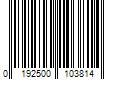 Barcode Image for UPC code 0192500103814