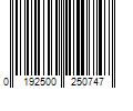 Barcode Image for UPC code 0192500250747