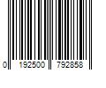 Barcode Image for UPC code 0192500792858