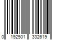 Barcode Image for UPC code 0192501332619