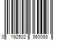 Barcode Image for UPC code 0192502360093