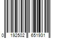 Barcode Image for UPC code 0192502651931