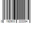 Barcode Image for UPC code 0192503222284