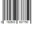 Barcode Image for UPC code 0192503637750