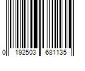 Barcode Image for UPC code 0192503681135