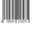 Barcode Image for UPC code 0192504018275