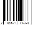 Barcode Image for UPC code 0192504140228