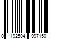 Barcode Image for UPC code 0192504997150