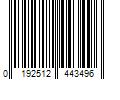 Barcode Image for UPC code 0192512443496