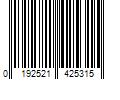 Barcode Image for UPC code 0192521425315