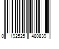 Barcode Image for UPC code 0192525480839