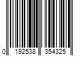 Barcode Image for UPC code 0192538354325