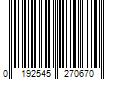 Barcode Image for UPC code 0192545270670