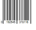 Barcode Image for UPC code 0192545378116