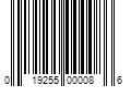 Barcode Image for UPC code 019255000086