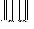 Barcode Image for UPC code 0192564543854