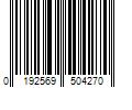 Barcode Image for UPC code 0192569504270