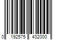 Barcode Image for UPC code 0192575432000