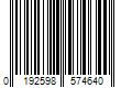 Barcode Image for UPC code 0192598574640