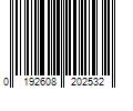 Barcode Image for UPC code 0192608202532