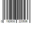 Barcode Image for UPC code 0192608220536