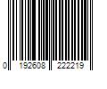 Barcode Image for UPC code 0192608222219