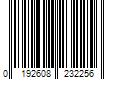 Barcode Image for UPC code 0192608232256